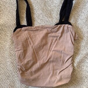 SM free people cropped top